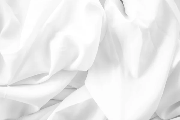 Білий Фон Текстури Тканини Білий Фон Тканини — стокове фото