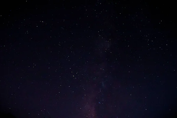 Milky Way Galaxy Stars Space Dust Universe Long Exposure Photograph — Stock Photo, Image