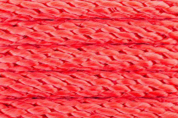 Rode Nylon Touw Achtergrond Voor Design Nylon Touw Achtergrond Close — Stockfoto