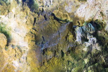 Kaya veya taş doku arka plan Phraya Nakhon mağara Prachuap Khiri Khan Tayland. Taş veya rock doku tasarımı için