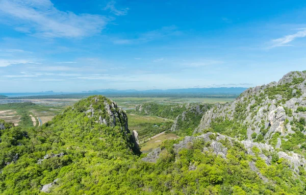 Rock Stone Mountain Khao Dang View Point Marco Izquierdo Prachuap — Foto de Stock