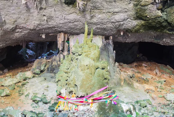Pagoda Piedra Roca Phraya Nakhon Cueva Prachuap Khiri Khan Tailandia — Foto de Stock