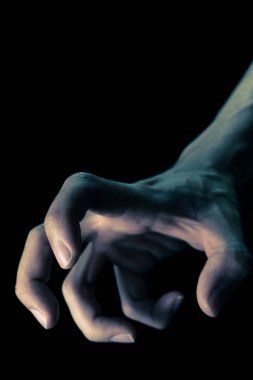 Kitap Kapağı Tarzı Devil Crime Şiddet Kavramı için Vintage Upside Down İnsan Eli