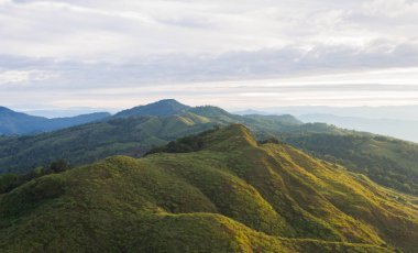 Manzara Phu Langka Dağ Milli Parkı Phayao Tayland Trav