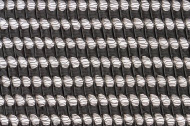 Siyah Beyaz Örgü Deseni veya Örme Desen Arka Plan C