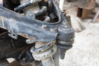 Otomatik Görüntüyü Büyüt Üst Kollu Top Eklem ve Bobin Yayı ve Şok Emici ve Araba Şok Etkisi