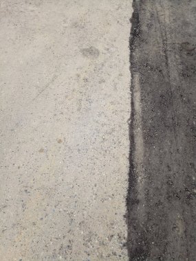 Siyah ve beyaz gerçek asfalt doku arka plan