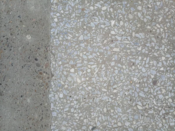 gray concrete with fine stone chips