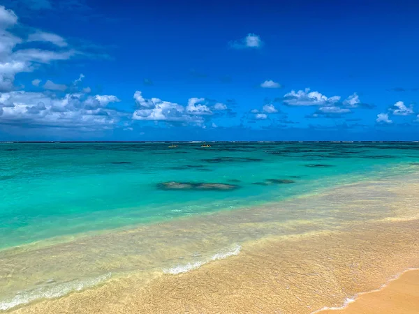 Pintoresco Paisaje Marino Con Costa Arenosa —  Fotos de Stock