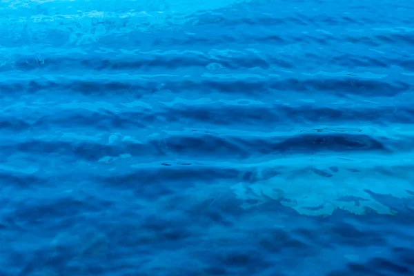 Acqua Blu Ondulazione Sfondo — Foto Stock