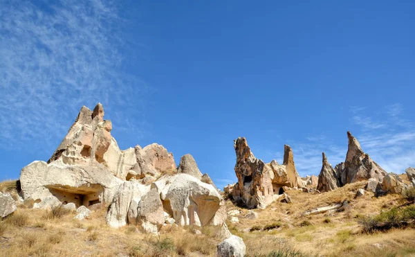 Volcanic Rock Formations Cappadocia Nevsehir Turkey — Stock Photo, Image
