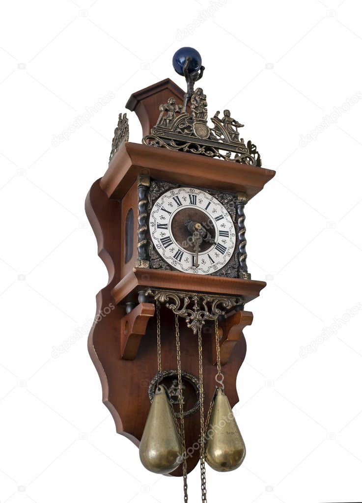 Cuckoo Clock Isolated On White Background