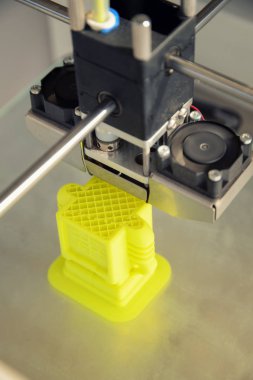 Nesne oluşturma 3d printerlere harcama maddeler