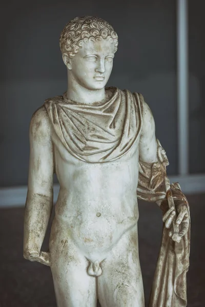 Афины Греция Сентября 2016 Статуя Музея Древней Агоры Стоа Атталосе — стоковое фото