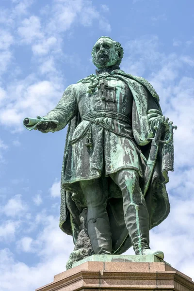 Budapest Ungarisch Juli 2015 Statue Von Istvan Szechenyi Einem Ungarischen — Stockfoto