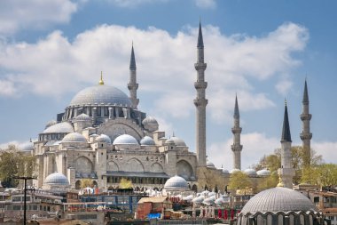 Süleymaniye Camii dış, Istanbul, Türkiye