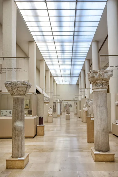 Istanbul Turchia Dicembre 2013 Dettaglio Interno Del Museo Archeologico Istanbul — Foto Stock