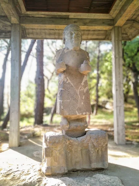 Osmaniye Turquía Mayo 2019 Thunder God Estatua Cultura Hitita Karatepe — Foto de Stock