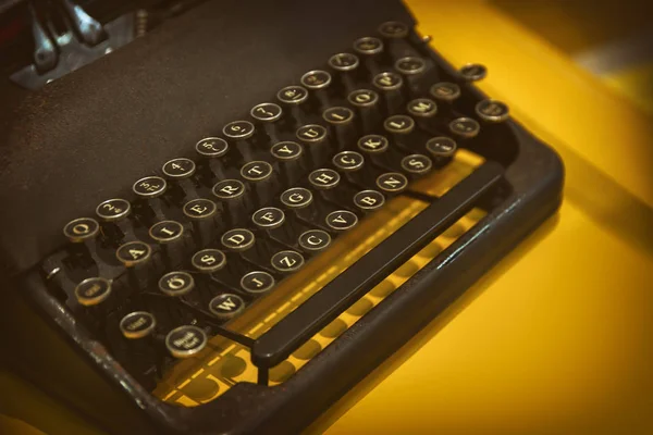 旧土耳其打字机 — 图库照片
