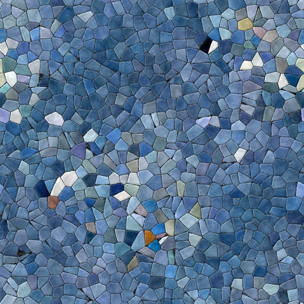Mosaico Vidro Caleidoscópico Sem Costura Gerado Contrata Textura Fundo — Fotografia de Stock
