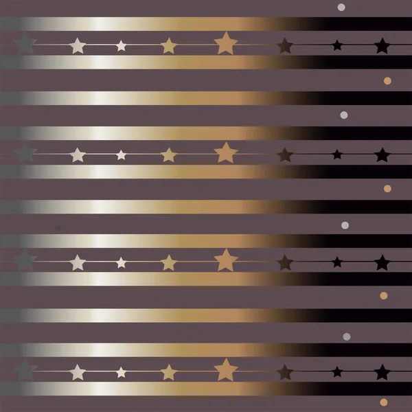 Holiday Pattern Background Stars Vector Illustration — Stock Vector