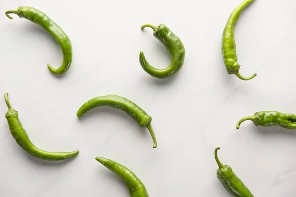 Jalapeno Paprika Izolált Fehér Alapon — Stock Fotó