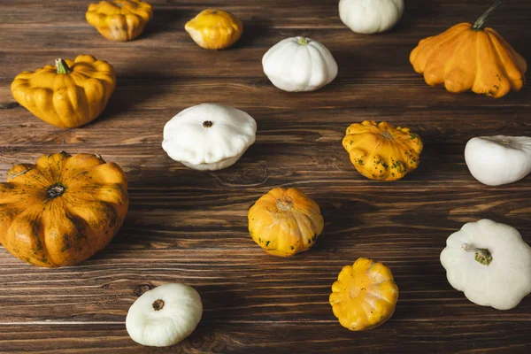 ahşap yüzeyde taze toplanmış kagılar 