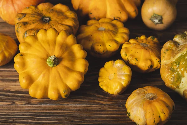 ahşap yüzeyde taze toplanmış kagılar 