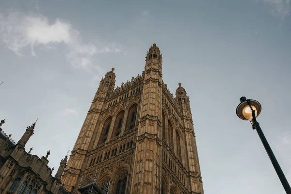 Victoria Tower Från Westminster Palace London Storbritannien — Stockfoto