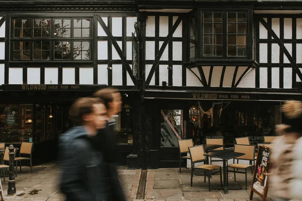 Canterbury England Outubro 2018 Uma Taberna Inglesa Clássica Uma Rua — Fotografia de Stock