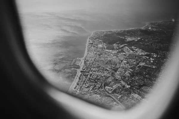 코스타 비행기 비행기에서 — 스톡 사진
