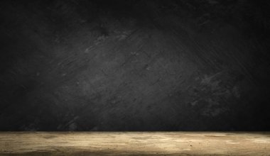 Gri grunge arka plan masaya ahşap güverte.