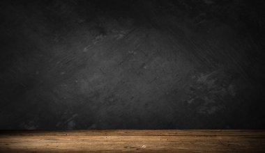 Gri grunge arka plan masaya ahşap güverte.