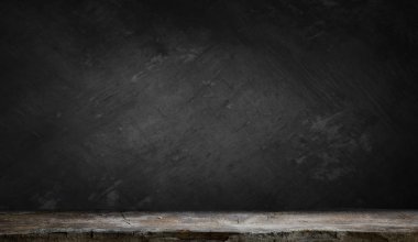 Gri grunge arka plan masaya ahşap güverte.