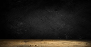 fıçının arka planı ve aşınmış eski ahşap masa.