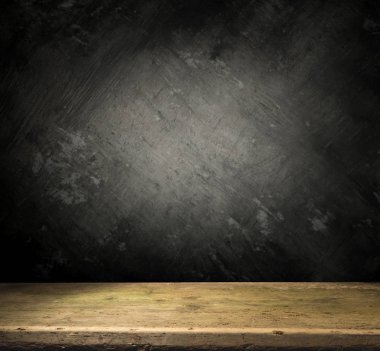 fıçının arka planı ve aşınmış eski ahşap masa