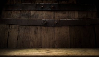 Gri grunge arka plan masaya ahşap güverte.