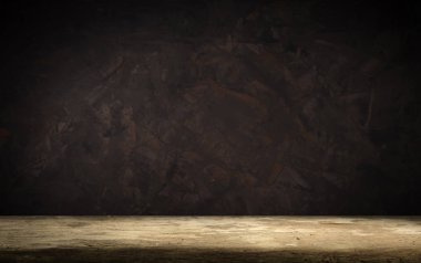 ahşap Pano tablo alan buğday günbatımı ışığı önünde. Ürün görüntü montaj için hazır.