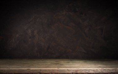 ahşap Pano tablo alan buğday günbatımı ışığı önünde. Ürün görüntü montaj için hazır.