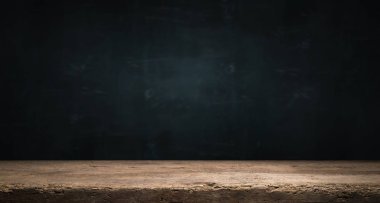 fıçının arka planı ve aşınmış eski ahşap masa