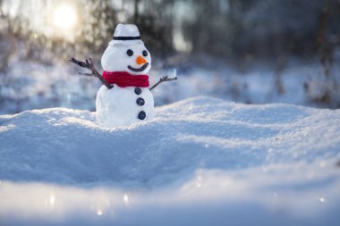 turuncu günbatımı kardan adam arka plan christmas santa