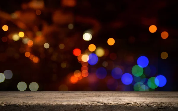 Vánoční Pozadí Světlými Skvrnami Bokeh — Stock fotografie