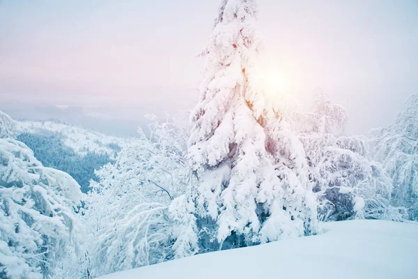 Grietas Superficie Del Hielo Azul Lago Congelado Montañas Invierno Está — Foto de Stock