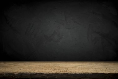 fıçının arka planı ve aşınmış eski ahşap masa