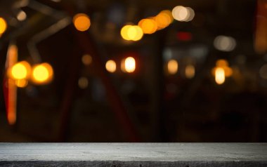 Işık noktaları ve bokeh ile Noel arkaplanı