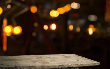 Işık noktaları ve bokeh ile Noel arkaplanı