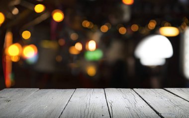 Işık noktaları ve bokeh ile Noel arkaplanı