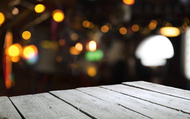 Işık noktaları ve bokeh ile Noel arkaplanı