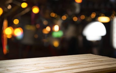 Işık noktaları ve bokeh ile Noel arkaplanı