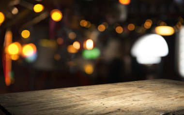 Işık noktaları ve bokeh ile Noel arkaplanı